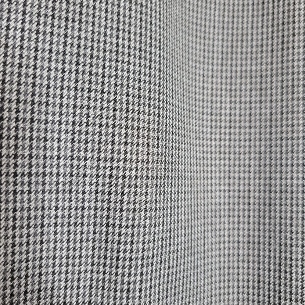 Ralph Lauren Dress Pants Mens Grey Houndstooth Flat Front Washable Trousers - Picture 4 of 7
